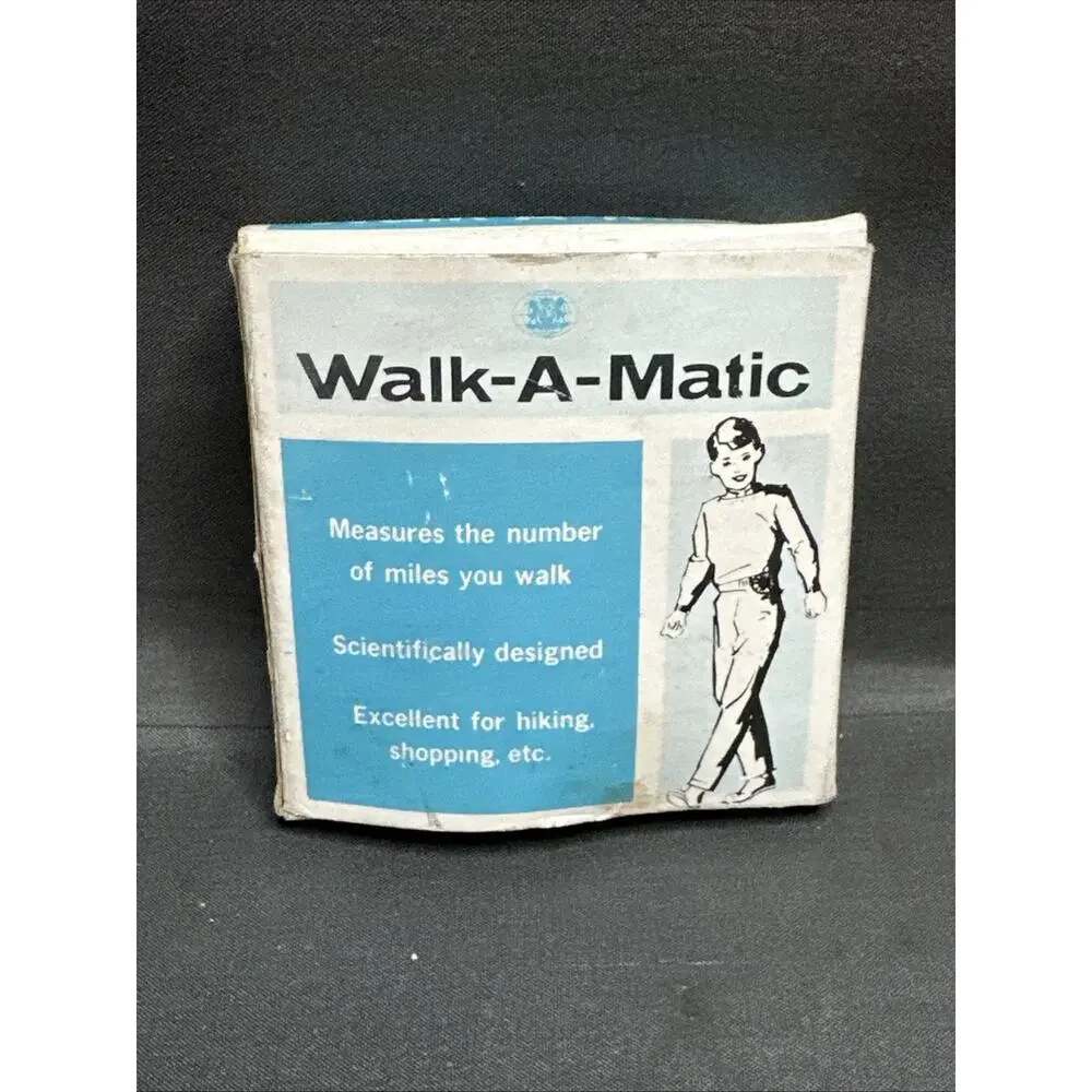 Vintage Walk-A-Matic Pedometer Boxed Japan